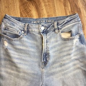 American Eagle high rise-mom-stretch Jeans sz8 reg